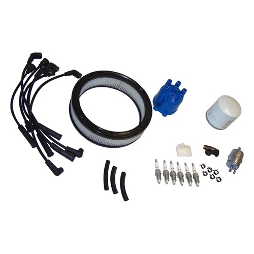 Jeep Wrangler YJ 4.2 liters Inspection kit, inspection kit, air filter, oil filter, spark plug etc. 87-90