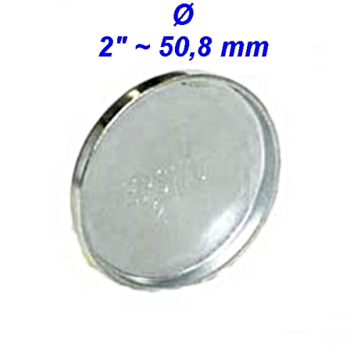 Jeep Wrangler YJ 2,5 & 4,0 ltr. Froststopfen seitlich Ø 2"  50,8 mm 87-95