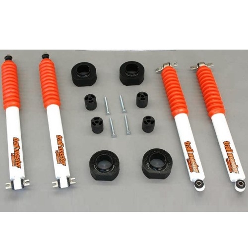 Jeep Wrangler TJ Höherlegung mit Spacer Fahrwerk Trailmaster mit TÜV 2 Zoll +50mm Spacer  96-06