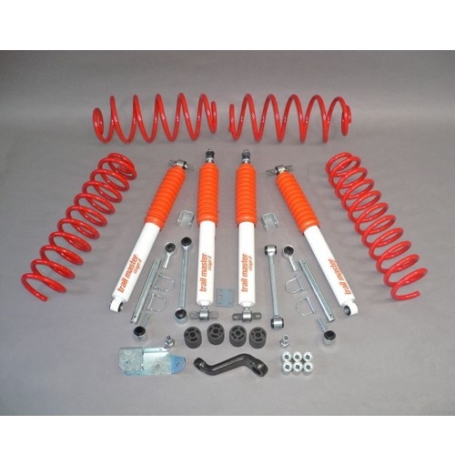 Höherlegung Fahrwerk Trailmaster mit TÜV 4 Zoll +100mm TJ nur 6 Zylinder Bj. 03-06