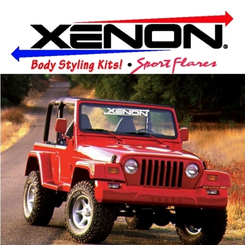 Jeep Wrangler TJ Kotflügelverbreiterung Verbreiterung Xenon Polyurethan 6,0" 6-teilig 96-06