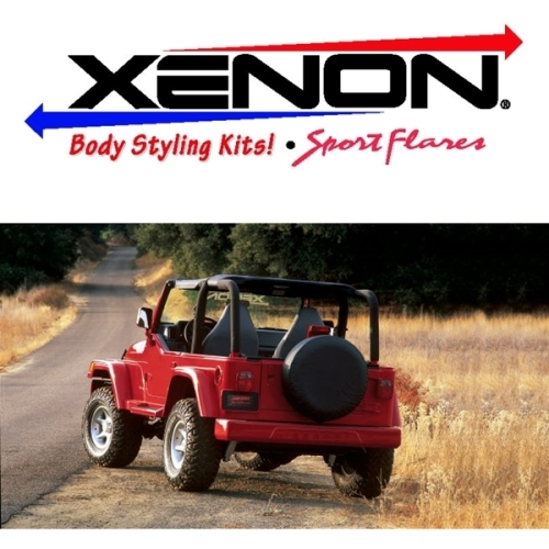Jeep Wrangler TJ Xenon Fenderflare Kit Polyurethene 