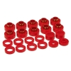 Jeep CJ CJ5 CJ7 red Standard Body Mount Bushing Set Prothane 80-86