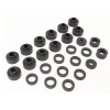 Jeep CJ CJ8 Bodyauflage Karosserieauflage Set Auflage Gummis Karosserie Standard schwarz Prothane 81-86