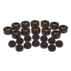 Jeep Wagoneer Grand Wagoneer SJ black Standard Body Mount Bushing Set Prothane 76-91