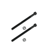 Jeep CJ set of heart bolts leaf spring screw shaft Ø 5/16" - 8.0mm x 114mm year 76-86