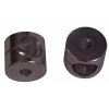 Jeep Wrangler YJ Aluminium Spiegelbuchsen Set für Einrohrarm Spiegel 87-95