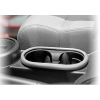 Jeep Wrangler JK front Cup Holder Trim brushed Silver 07-10
