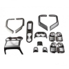 Jeep Wrangler JK 4-door set of decor panels interior decor panels gray automatic 11-18