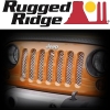 Jeep Wrangler JK Kühlerschutzgitter Kühlerschutz Gitter Bug Screen Edelstahl 07-16