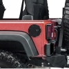 Jeep Wrangler JK Tankdeckel Tankblende Tankeinfüllstutzen abschliessbar Aluminium schwarz 07-18
