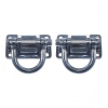 Jeep Wrangler JK XHD Module Shackle Set Bumper Front & Rear Stainless Steel Rugged Ridge 07-18