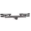 Jeep Wrangler YJ TJ 3" rear Stainless Steel Dual Tube Bumper with Device for 2" Hitch 87-06
