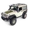 Jeep Wrangler JK 2-door Sherpa roof rack load carrier foldable Rugged Ridge 07-18
