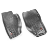 Jeep Cherokee Liberty KK Set of 2 black front Floor Liners All Terrain Rugged Ridge 08-12