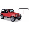 Jeep Wrangler TJ Hood Protector Body Armor Diamond Plate Style Bushwacker 96-06