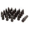 Jeep Grand Cherokee WH WK Satz Radmuttern Bullet Style schwarz 1/2"-20 05-10