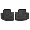 Jeep Wrangler JK 2doors 2pcs. Set Second Seat Floor Liners black WeatherBeater™ Husky Liners 11-18