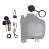Jeep CJ washer fluid reservoir kit including wiper pump cover and filter 72-86