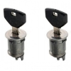 Jeep Wrangler YJ Set door lock cylinder incl. 2 keys solid steel doors standard 91-94