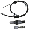Jeep Compass Patriot MK 2WD rear right Brake Cable for Rotor Disc Raybestos 09-14