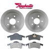 Jeep Grand Cherokee WJ WG Set Bremsscheiben hinten mit Bremsklötzen Raybestos Bj. 99-04
