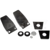 Jeep Wrangler YJ Heckklappenscharnier Hardtop Heckscheibe rechts und links schwarz Bj. 87-95