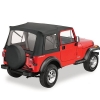 Jeep Wrangler YJ Classic Supertop Softtop Verdeck Black Crush Bestop 87-95