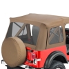 Jeep Wrangler YJ Classic Supertop Soft Top Hood Spice Denim Bestop 87-95