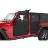 Jeep Wrangler JL Set teilbare Türen vorne schwarz Diamond Bestop 18-