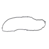 Jeep Grand Cherokee WK2 WH WK 3,6 ltr. Valve Cover Gasket for the right Valve Cover 11-15
