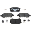 Jeep Patriot Compass MK R-Line brake pads rear for Ø 262mm brake discs Raybestos 07-17