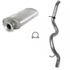 Jeep Wrangler TJ 2,5 ltr. rear Exhaust Muffler with Tailpipe 24.01.00-02