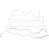 Jeep Grand Cherokee WJ WG 4,0 & 4,7 ltr. 9pcs. Stainless Steel Brake Line Kit LHD 99-01