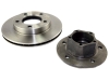 Jeep CJ Wheel Hub & Bearing Assembly incl. Brake Rotor 5 Bolt Flange 81-86