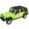 Jeep Wrangler JK 4türer Trektop NX Glide Verdeck Softtop Black Diamond Bestop 07-18
