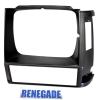 Headlamp Bezel Black/Gray Left XJ year 84-90