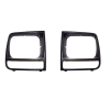 Jeep Cherokee XJ Set Headlamp Bezel Black left and right year 97-01