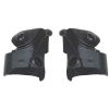 Jeep Wrangler JK 4-door set of 2 seals C-pillar hardtop side panel left & right 07-18
