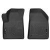 Jeep Cherokee KL 2pcs. Set Premium Front Seat Floor Liners black X-act Contour Husky Liners 15-24