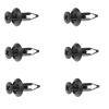 Jeep Cherokee KL 6er Set Clip Spreitzclip Spreitzniete Niete für Kabelbaum Halterung am Armaturenbrett 14-15