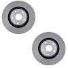 Jeep Grand Cherokee WK2 WH WK set brake discs front Ø 350mm R-Line Raybestos 11-22