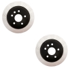 Jeep Grand Cherokee WK2 WH WK 4WD set of brake discs rear ventilated Ø 330mm Performance Raybestos 11-22