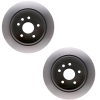 Jeep Grand Cherokee WK2 WH WK 4WD set of brake discs rear ventilated Ø 330mm Specialty Raybestos 11-22