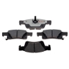 Jeep Grand Cherokee WK2 WH WK Element3 Hybrid brake pads rear Raybestos 11-22