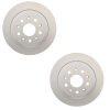 Jeep Wrangler JL set brake discs rear Ø 342mm Specialty Raybestos 18-24