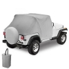 Jeep CJ All Weather Trail Cover Gray Bestop Rain Cover 76-86