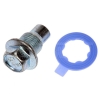 Jeep Wrangler YJ 4,2 ltr. Oil Pan Plug with Gasket 87-90