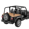 Jeep Wrangler TJ Duster Abdeckung Laderaum für zurückgeklapptes Supertop Gestänge Spice Denim Bestop 96-02