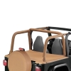 Jeep Wrangler TJ Duster Deck Cover Abdeckung Laderaum Spice Hardtop Bestop 96-02